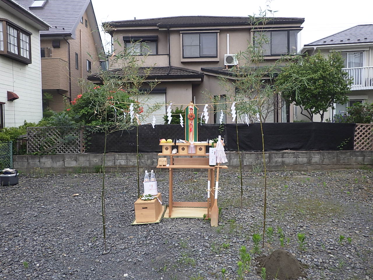守谷市松ヶ丘の家Ⅱ　地鎮祭
